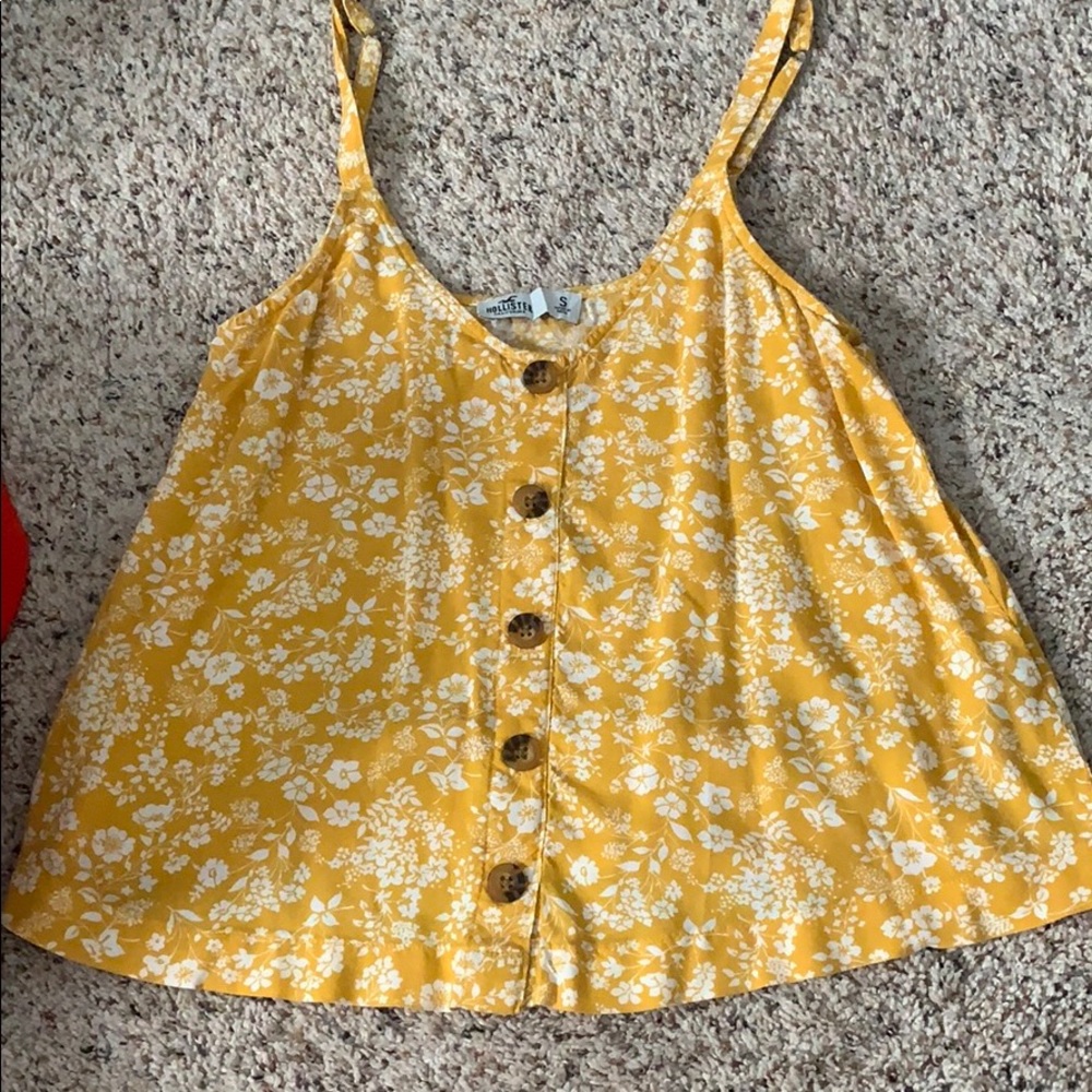 Floral tank top